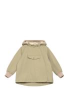 Matwai Fleece Lined Spring Jacket. Grs Outerwear Shell Clothing Shell Jacket Green MINI A TURE