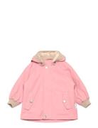 Matwally Fleece Lined Spring Jacket. Grs Outerwear Shell Clothing Shell Jacket Pink MINI A TURE