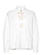 Felise Tops Blouses Long-sleeved White Munthe