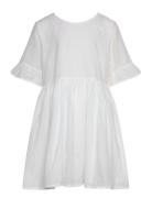 Tnnancy S_S Dress Dresses & Skirts Dresses Casual Dresses Short-sleeved Casual Dresses White The New