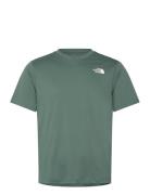 M 24/7 Box Nse Ss Tee Sport Men Men Sports Clothes Sport Tops Sport T-Skjorte Green The North Face