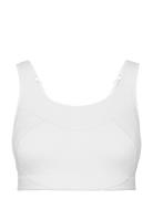 Discipline High Impact Run Bra Sport Women Sport Clothing Sport Bras - All White Johaug