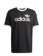 Simple Tee Sport Men Men Sports Clothes Sport Tops Sport T-Skjorte Black Adidas Originals