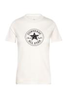 Chuck Patch Overlay Tee Vintage White Sport Sport Clothing Sports Tops & T-shirts Sport T-Skjorte White Converse