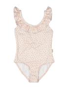 Swilla Bathing Suit Badedragt Badetøj Pink MarMar Copenhagen