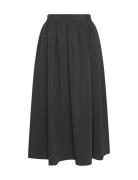 Mschcassie Hw Skirt Skirts Knee-length & Midi Skirts Black MSCH Copenhagen