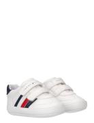 Tommy Hilfiger Crib Shoes With Velcro Shoes Pre-walkers - Beginner Shoes  White Tommy Hilfiger
