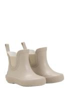 Basic Wellies Short - Solid Gummistøvler Beige CeLaVi