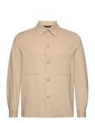 P-Carper-J-2P-Wg-252 Designers Overshirts Beige BOSS