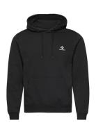 Star Chevron Hoodie Ft Black Tops Sweatshirts & Hoodies Hoodies Black Converse