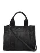 Nylon Small Stevie Tote Bag Bags Small Shoulder Bags-crossbody Bags Black Lauren Ralph Lauren