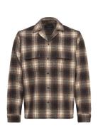 Alvar Tops Overshirts Brown AllSaints