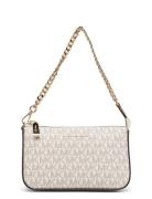 Md Chain Pouchette Bags Small Shoulder Bags-crossbody Bags Beige Michael Kors