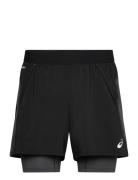 Road 2N1 5In Short Sport Sport Clothing Sport Shorts Sport Training Shorts Black Asics