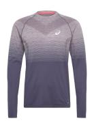 Seamless Ls Top Sport T-Langærmet Skjorte Grey Asics