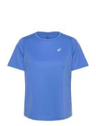 Asics Core Ss Top Sport Women Sport Clothing Sports Tops & T-shirts Sport T-Skjorte Blue Asics