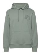 Graphic Mix Hoodie Sport Sport Clothing Sport Sweatshirts & Hoodies Sport Hoodies Green Quiksilver