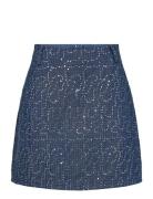 Nujourney Skirt Skirts Short Skirts Blue Nümph