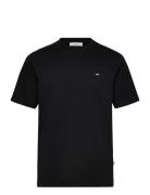 Wwessential Sami Classic Tshirt Designers T-Kortærmet Skjorte Black WOOD WOOD