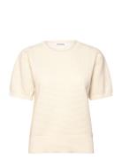 Srmay Knit Tops Knitwear Jumpers Cream Soft Rebels