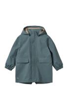 Parka Alke Jakke Frakke Blue Wheat