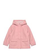 Quilted Hooded Parka Outerwear Rainwear Jackets Pink Mango