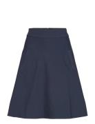 Twilla Stelly Skirt Skirts Knee-length & Midi Skirts Navy Mads Nørgaard