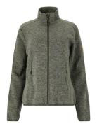 Samani W Melange Fleece Jacket Sport Women Sport Clothing Sport Fleeces & Midlayers Khaki Green Whistler