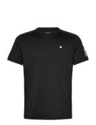 Ace Mesh Panel T-Shirt Sport Men Men Sports Clothes Sport Tops Sport T-Skjorte Black Björn Borg