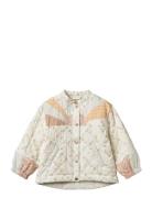 Quilt Jacket Inga Outerwear Thermo Outerwear Thermo Jackets Cream Wheat