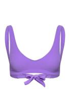 Scoop Bikini Top Swimwear Bikinis Bikini Tops Bandeau Bikinitops Purple Understatement Underwear