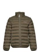 Aery Light Down Jacket Sport Jackets & Coats Puffer & Padded Khaki Green Viking