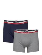 Levis Men Spw Logo Boxer Brief Org 2P Boxershorts Multi/patterned Levi's®