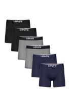 Levis Men Solid Basic Boxer Brief Org Co 6P Ecom Boxershorts Navy Levi's®