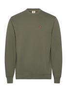 The Original Hm Crew Moss Oliv Tops Sweatshirts & Hoodies Sweatshirts Green Levi's®