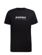 Mammut Core T-Shirt Men Logo Sport Men Men Sports Clothes Sport Tops Sport T-Skjorte Black Mammut