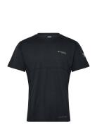 Cirque River Pro Ss Graphic Crew Sport Men Sports Clothes Sport Tops Sport T-Skjorte Black Columbia Sportswear