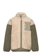 Playtime Pile Midlayer Jacket Outerwear Fleece Outerwear Fleece Jackets Beige Viking