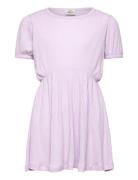 Pointella Dalia Dress Dresses & Skirts Dresses Casual Dresses Short-sleeved Casual Dresses Purple Mads Nørgaard