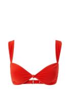 Balc Tte Bikini Top Swimwear Bikinis Bikini Tops Bandeau Bikinitops Red Understatement Underwear