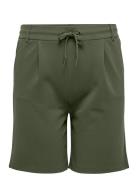 Cargoldtrash Life Long Shorts Pnt Bottoms Shorts Casual Shorts Green ONLY Carmakoma