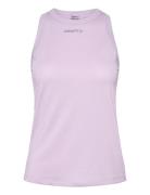 Core Essence Mesh Singlet W Sport T-shirts & Tops Sleeveless Purple Craft