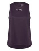 Core Essence Singlet 2 W Sport Women Sport Clothing Sports Tops & T-shirts Sport Tank Tops Purple Craft