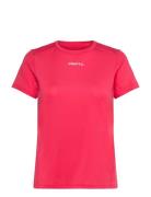 Adv Essence Ss Tee 2 W Sport Sport Clothing Sports Tops & T-shirts Sport T-Skjorte Red Craft