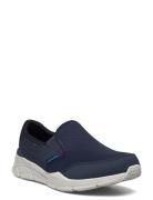 Mens Relaxed Fit Equalizer 4.0 - Persisting Low-top Sneakers Blue Skechers