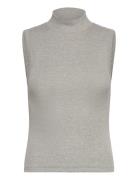 Magen Sl-M Tops T-shirts & Tops Sleeveless Grey MbyM