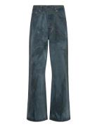 Criss Jeans Ocean Blue Tie Dye Designers Trousers Casual Blue Hope