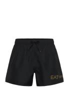 Boxer Beachwear Badeshorts Black EA7