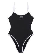 Gzsima Swimsuit Badedragt Badetøj Black Gestuz