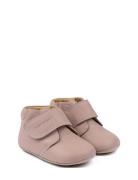 Beginners™ Velcro Noos Slippers Hjemmesko Pink Pom Pom